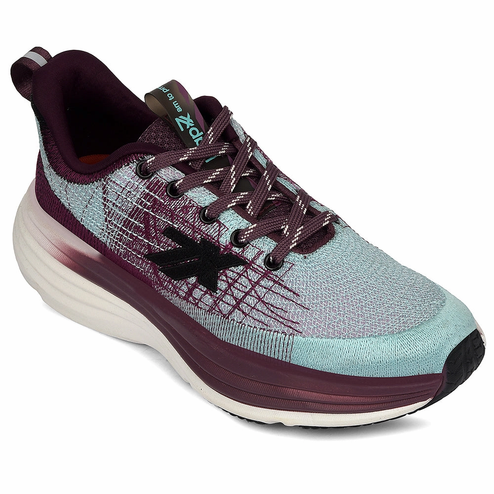 Leap7x Purple Sports Lacing Running Shoes For Women WAVESTAR-4 By Liberty Under Armour Project Rock Bsr 3 Training Shoes