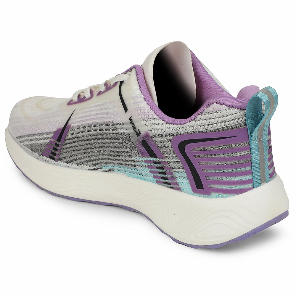 Everyset Training Shoes Leap7x Purple Sports Running Shoes For Women STELLA By Liberty