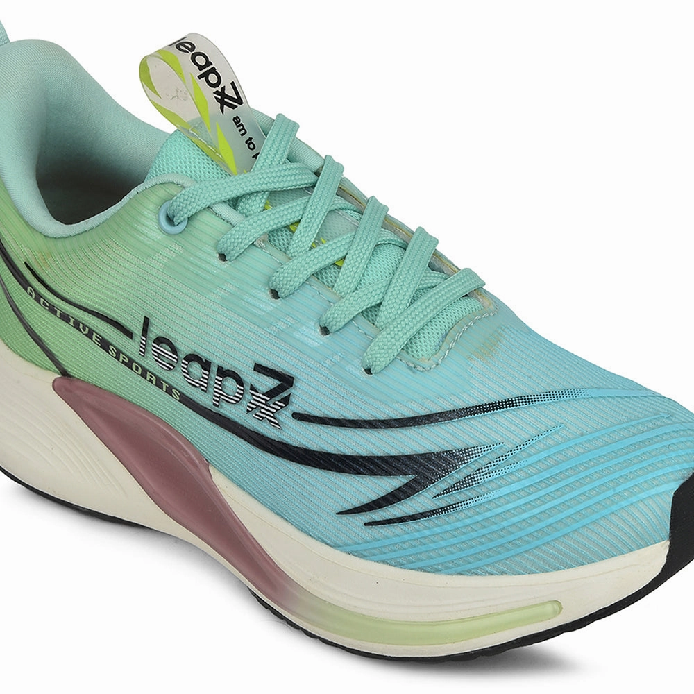 Best Cheap Cross Trainer Shoes Leap7x Sea Green Sports Lacing Running Shoes For Women LIBYA-1 By Liberty