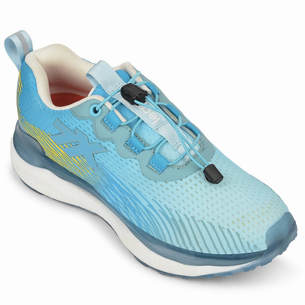 Leap7x Sky Blue Sports Lacing Running Shoes For Women CHELSY-3 By Liberty Most Supportive Training Shoes