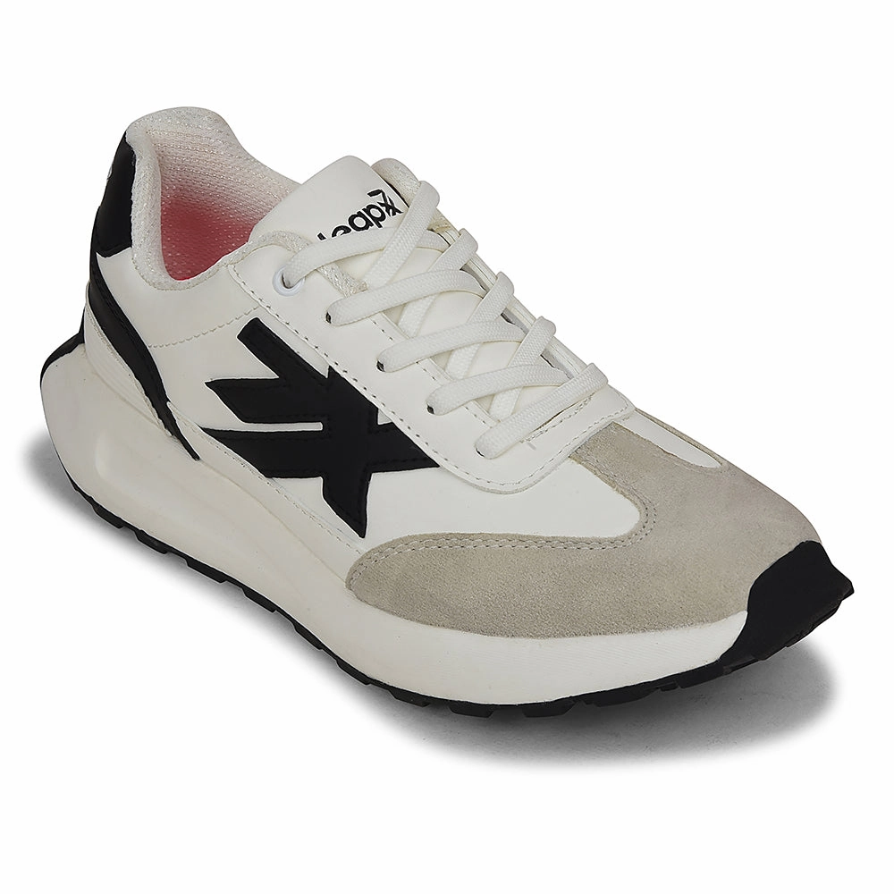 Difference Between A Training Shoe And A Running Shoe Leap7x White Sports Lacing Running Shoes For Women NIXY-1E By Liberty