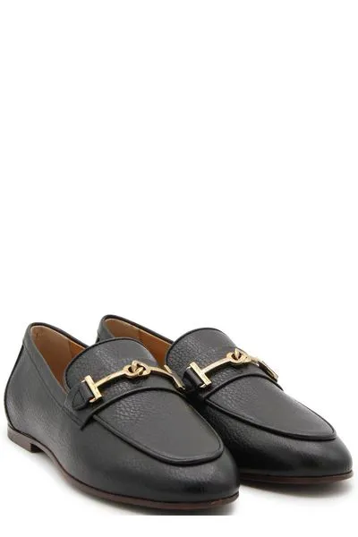 All Loafers LEATHER ALMOND TOE LOAFERS