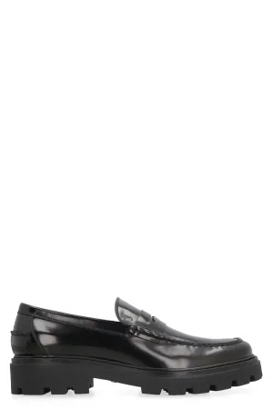 LEATHER PLATFORM LOAFERS Earth Shoes Loafers