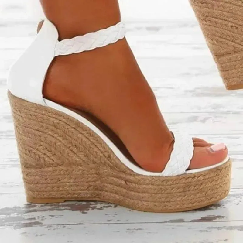 Autenti Sandals High Heels Wedge Sandals