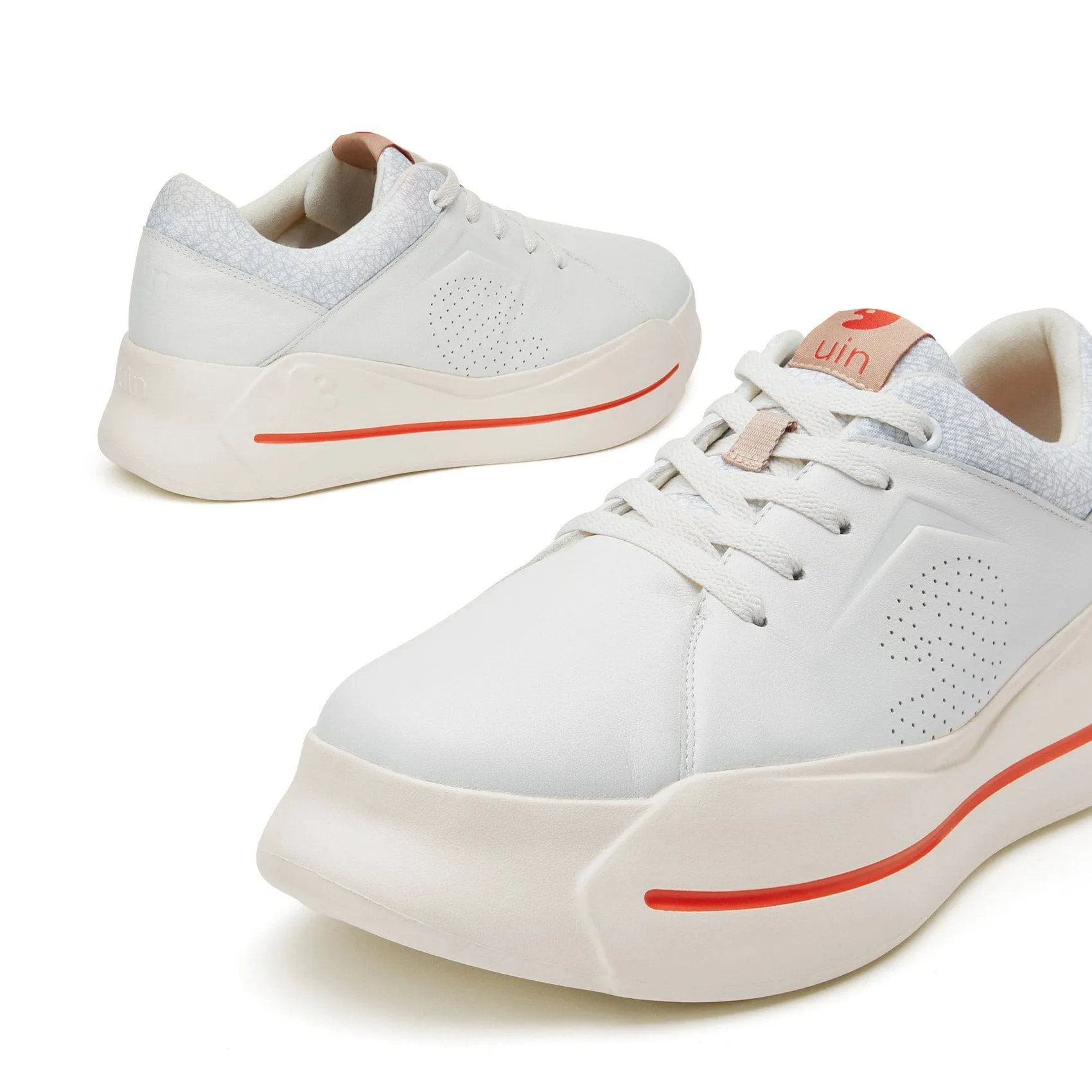 Best Sneakers For Bad Knees Bright White Santander I Women