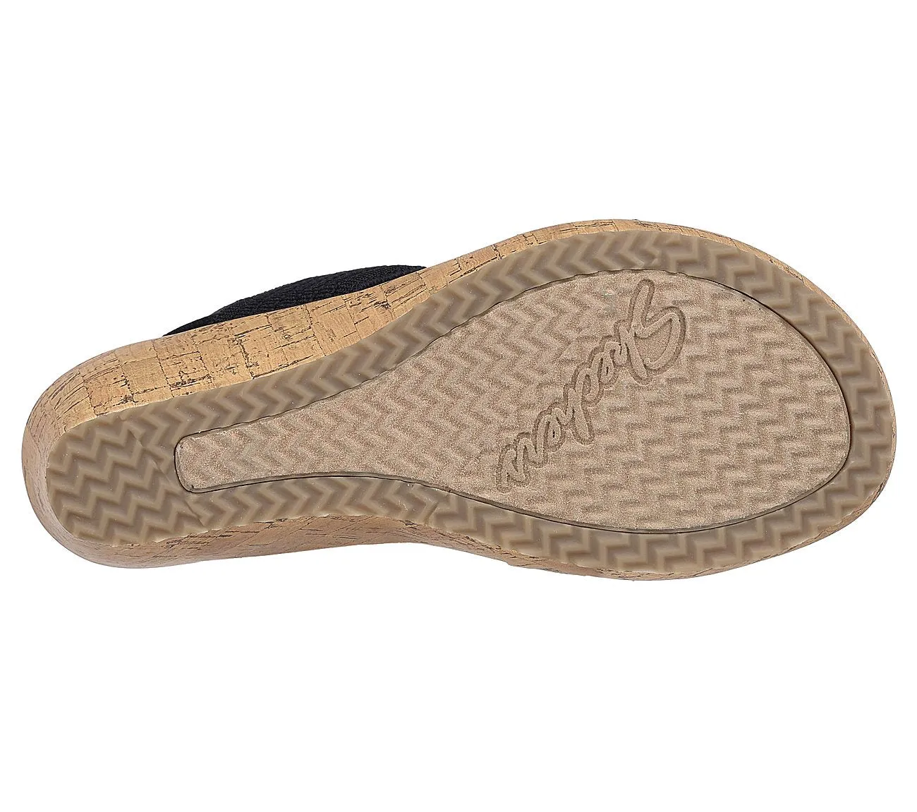 SKECHERS BEVERLEE - SHEER LUCK - 119571 - BLK Foldable Flat Shoes For Travel