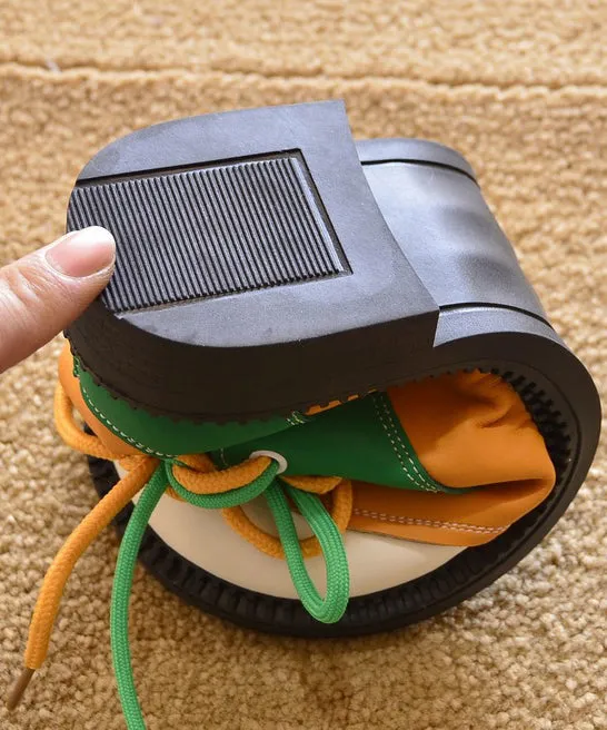 Flat For Women Lace Green Splicing Shoes Up Casual Harden Vol. 6 Basketball Shoes