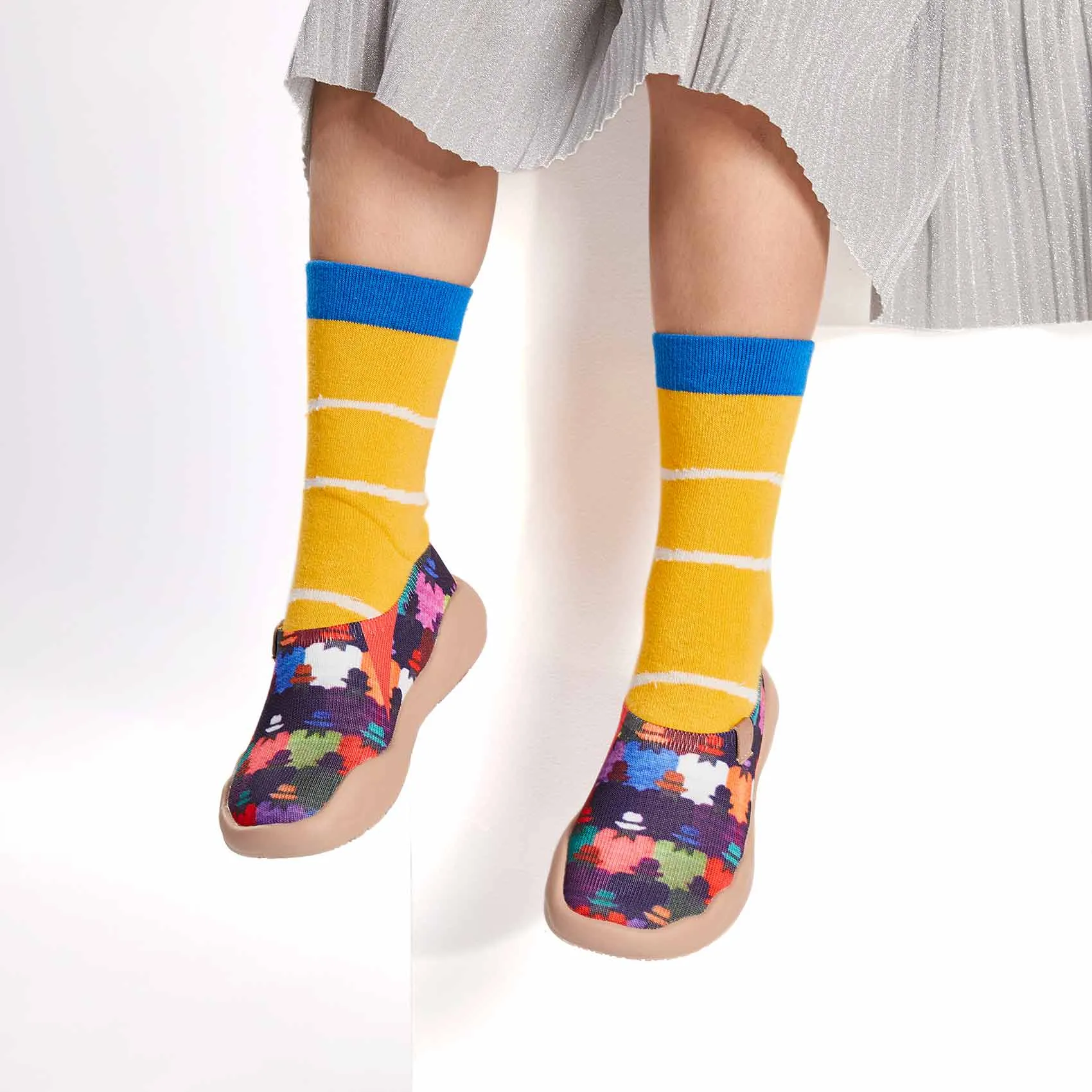 Panama Hat Kid Sherpa Sandals