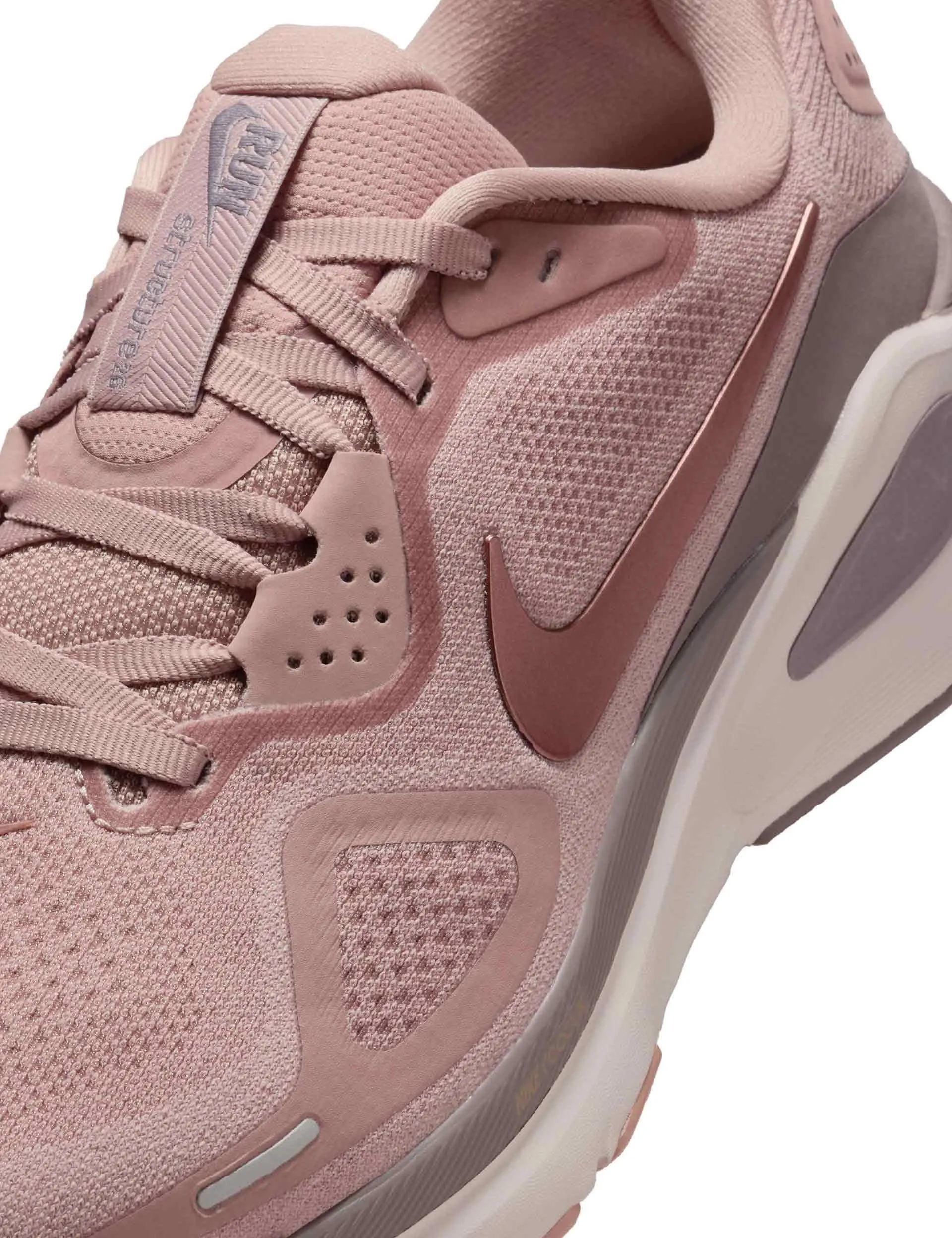 Structure 26 Shoes - Particle Pink/Metallic Rose Gold/Taupe Grey Nike Ronaldo Soccer Shoes
