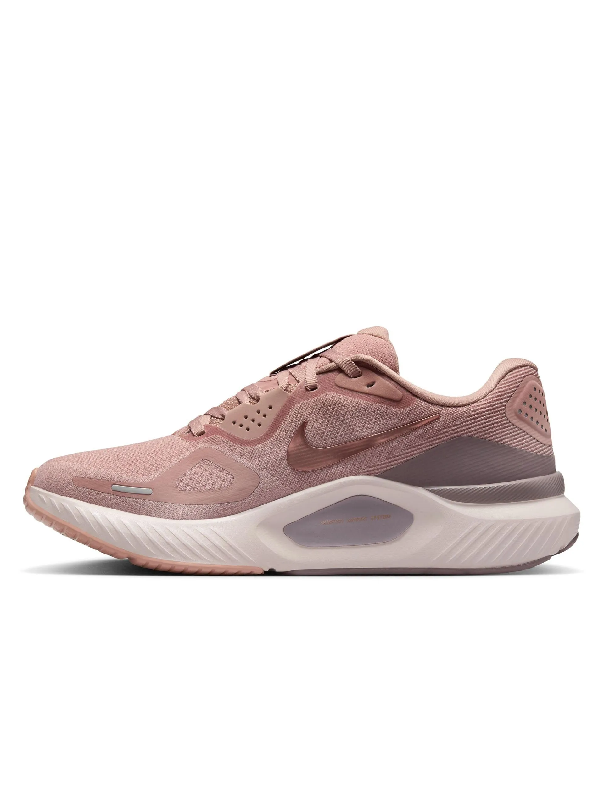 Nike Flyease Basketball Shoes Structure 26 Shoes - Particle Pink/Metallic Rose Gold/Taupe Grey