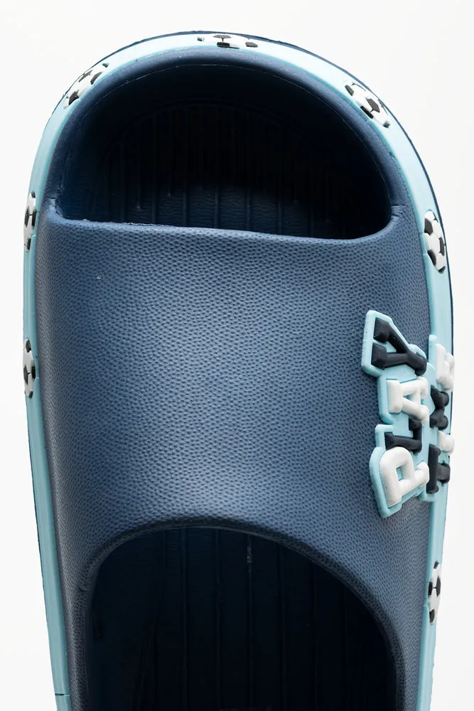 Foxing Slide Blue Best Running Shoes For Comfort And Support