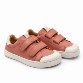 D&g Sneakers Tip Toey Joey Girl's Ramp Sneakers - Rosa Seco / White