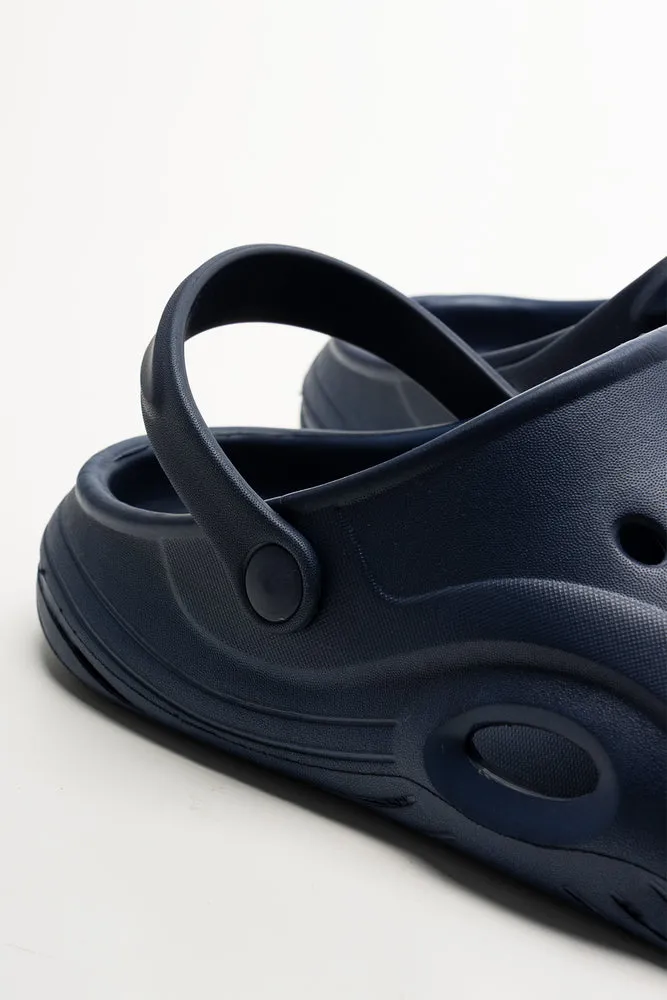 Lite Racer Running Shoe Clogs Navy