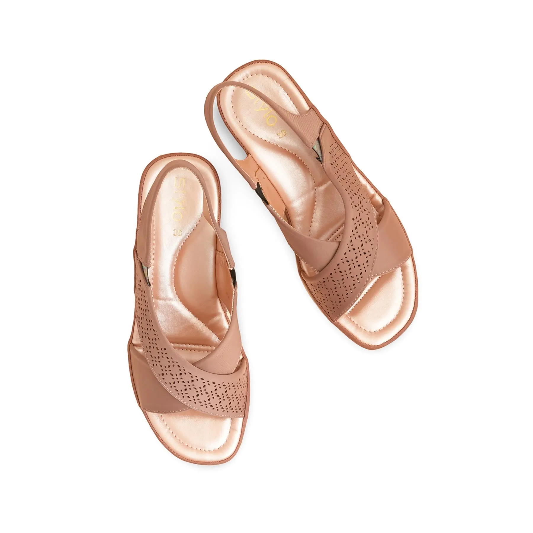 Lilac Formal Sandal For Women PU0424 Platform Sandals Woven