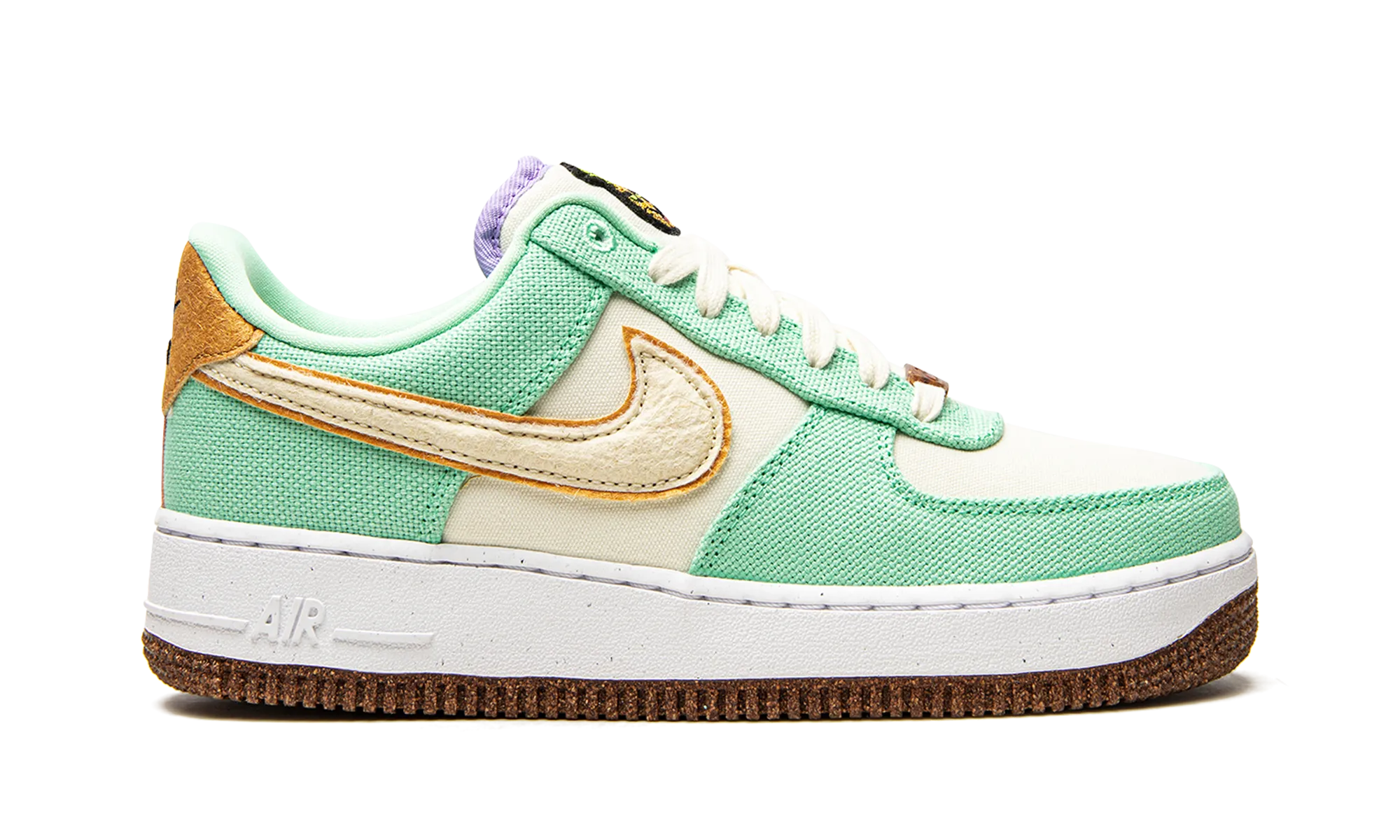 AIR FORCE 1 LO MNS WMNS "Happy Pineapple" Nike Waffle Debut Shoes Leopard