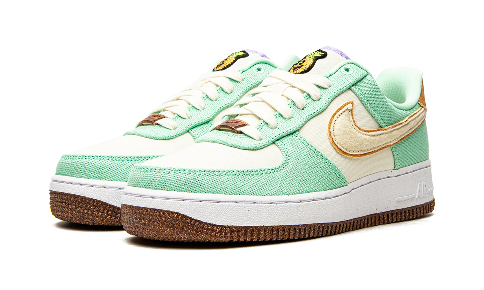 Nike Running Shoes Cushioned AIR FORCE 1 LO MNS WMNS "Happy Pineapple"