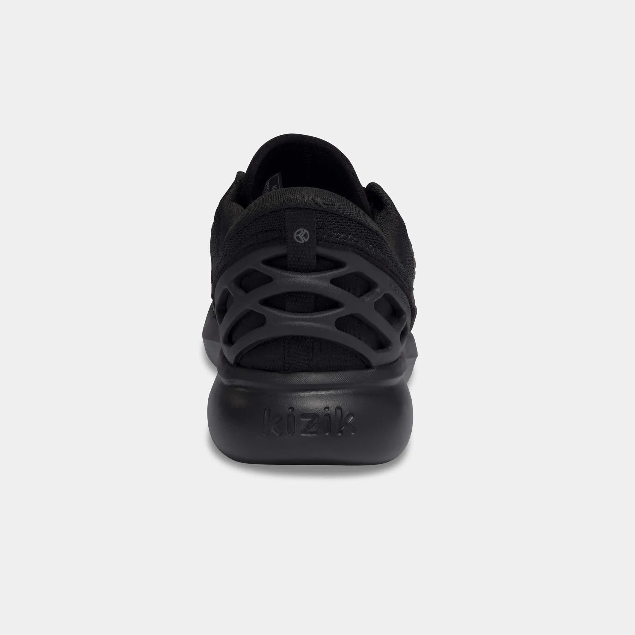Little Kid Anaheim - Blackout Ecco Leather Sneakers