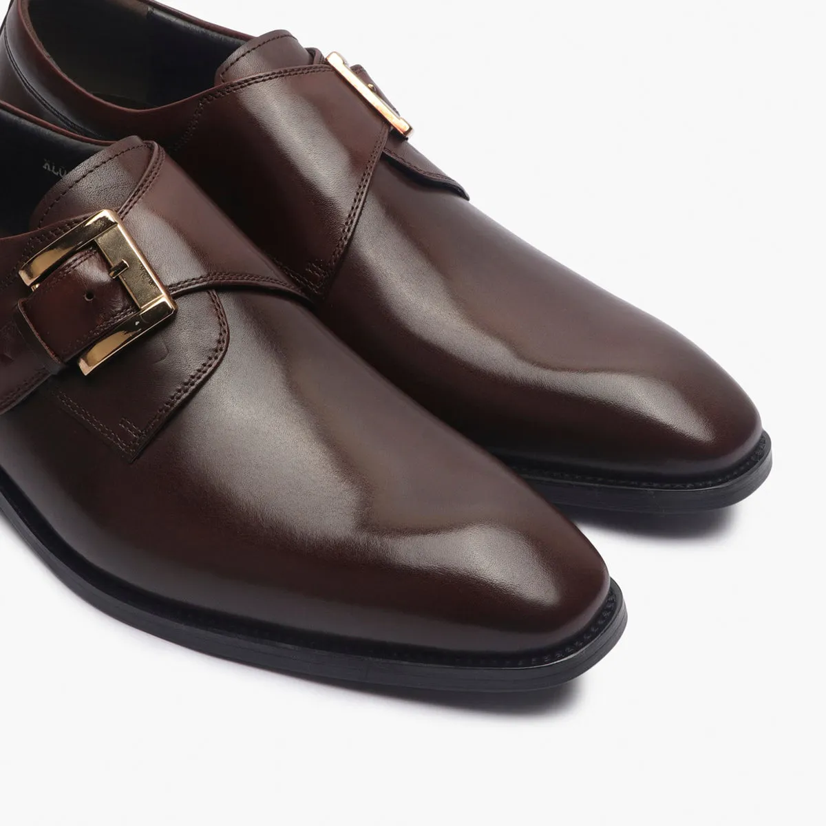 Lorelei Premium Leather Monk Strap Ups Dress Code Shoes