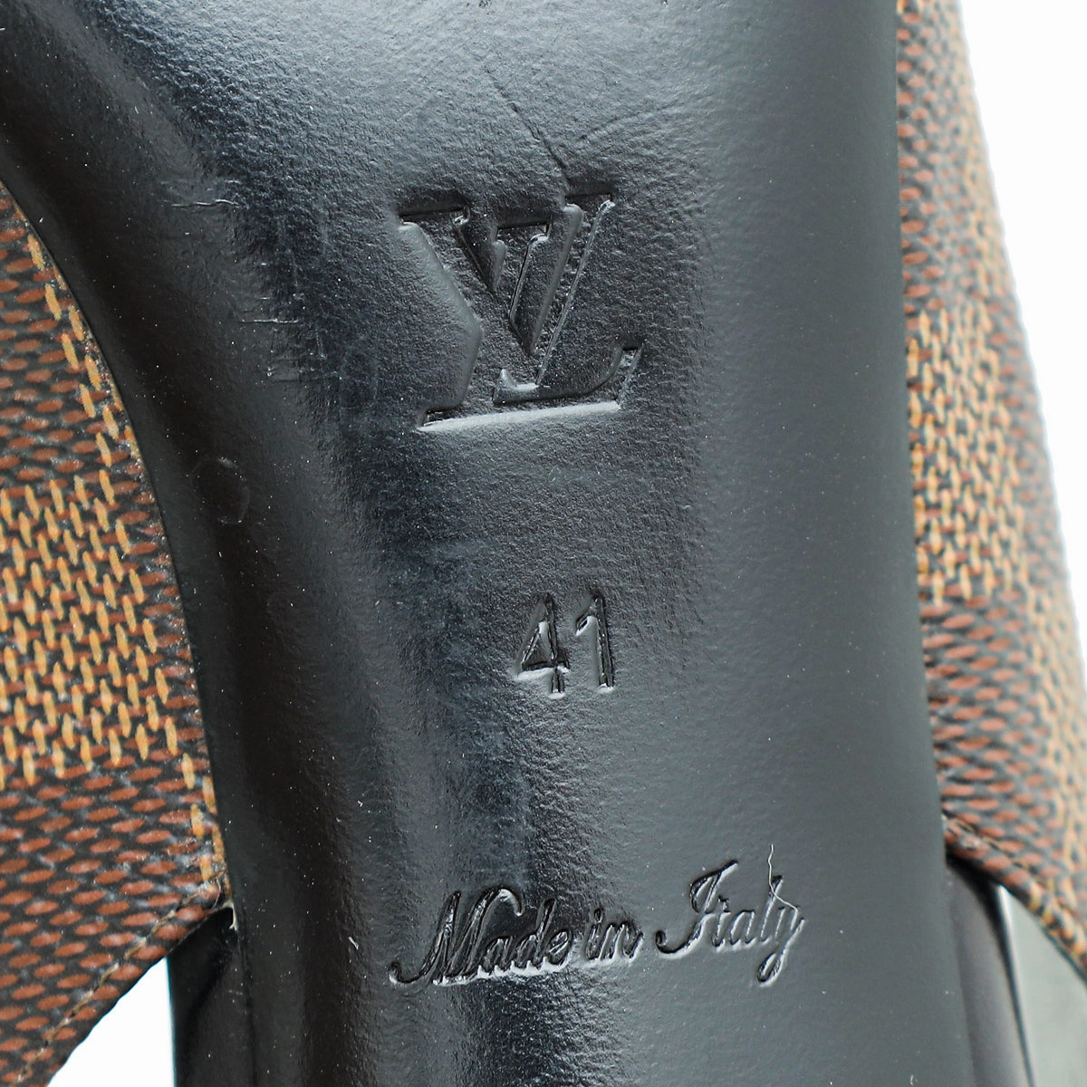 Louis Vuitton Ebene ME Exclusive Madeleine Slingback 41 Tr 9 Training Shoes