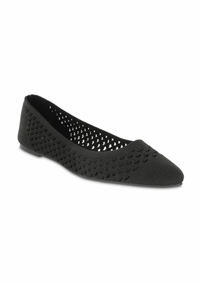 LOVI - BLACK Wide Fit Shoes Flats