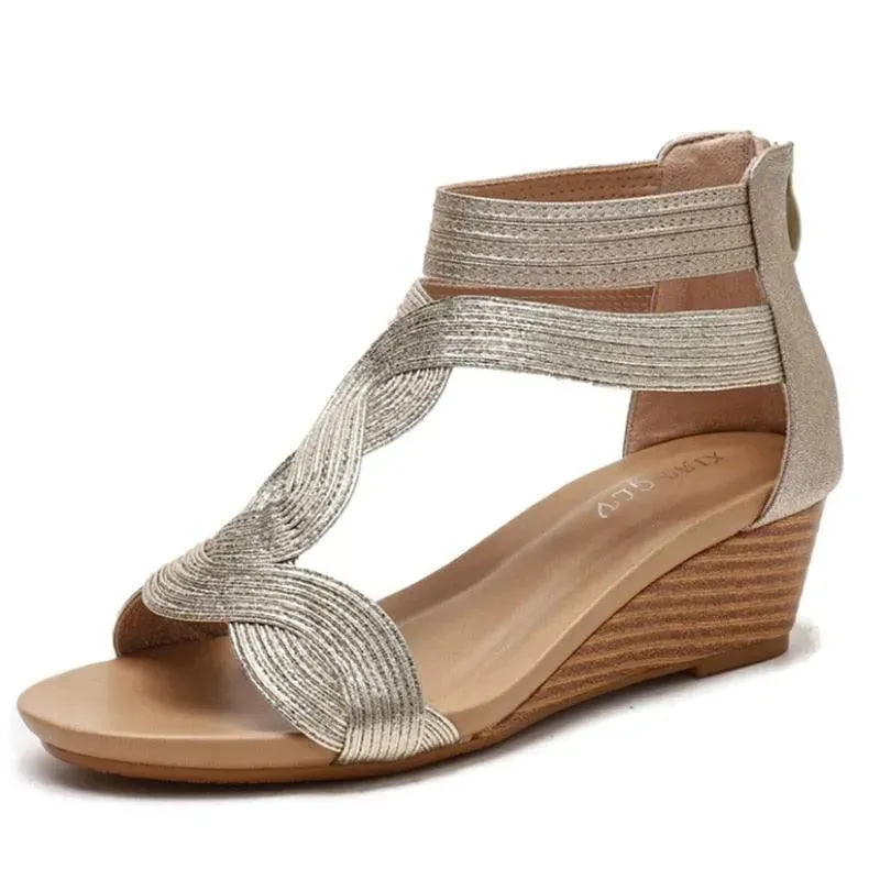 Low Heel Wedge Sandal Shoes Chacos Sandals