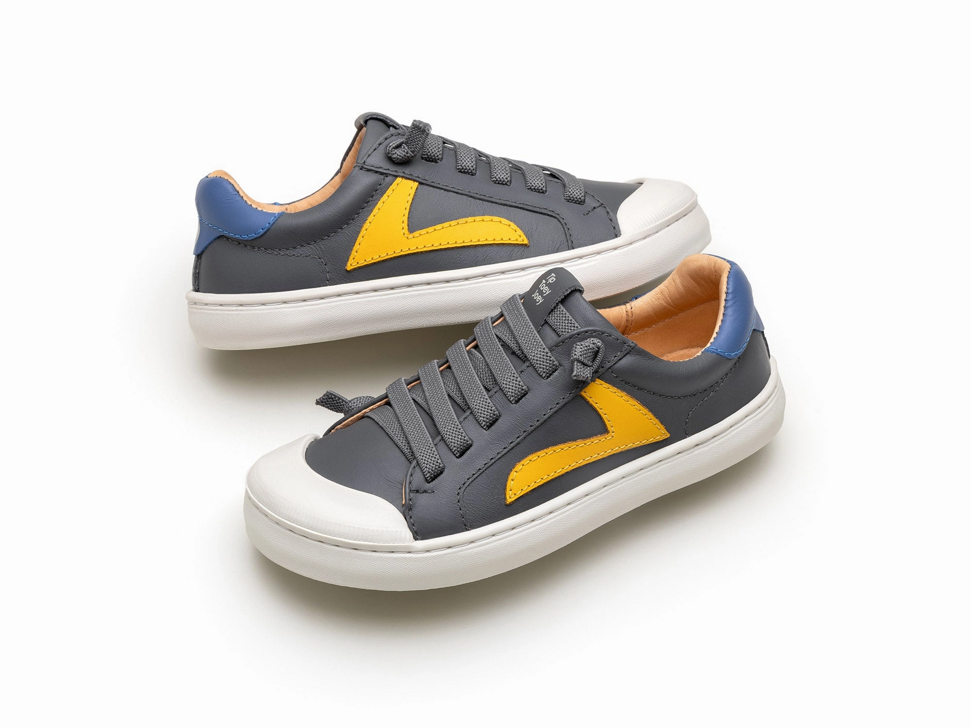 Tip Toey Joey Boy's Ground Sneakers - Slate Blue / Caja / Blue Tang Shoe Dept Sneakers