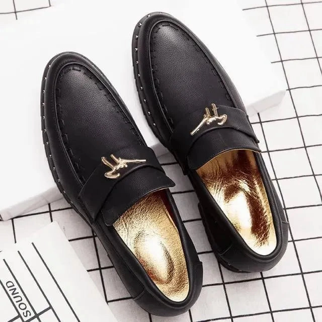 Luxury Signature Moccasins For Men Interlocking G Loafers