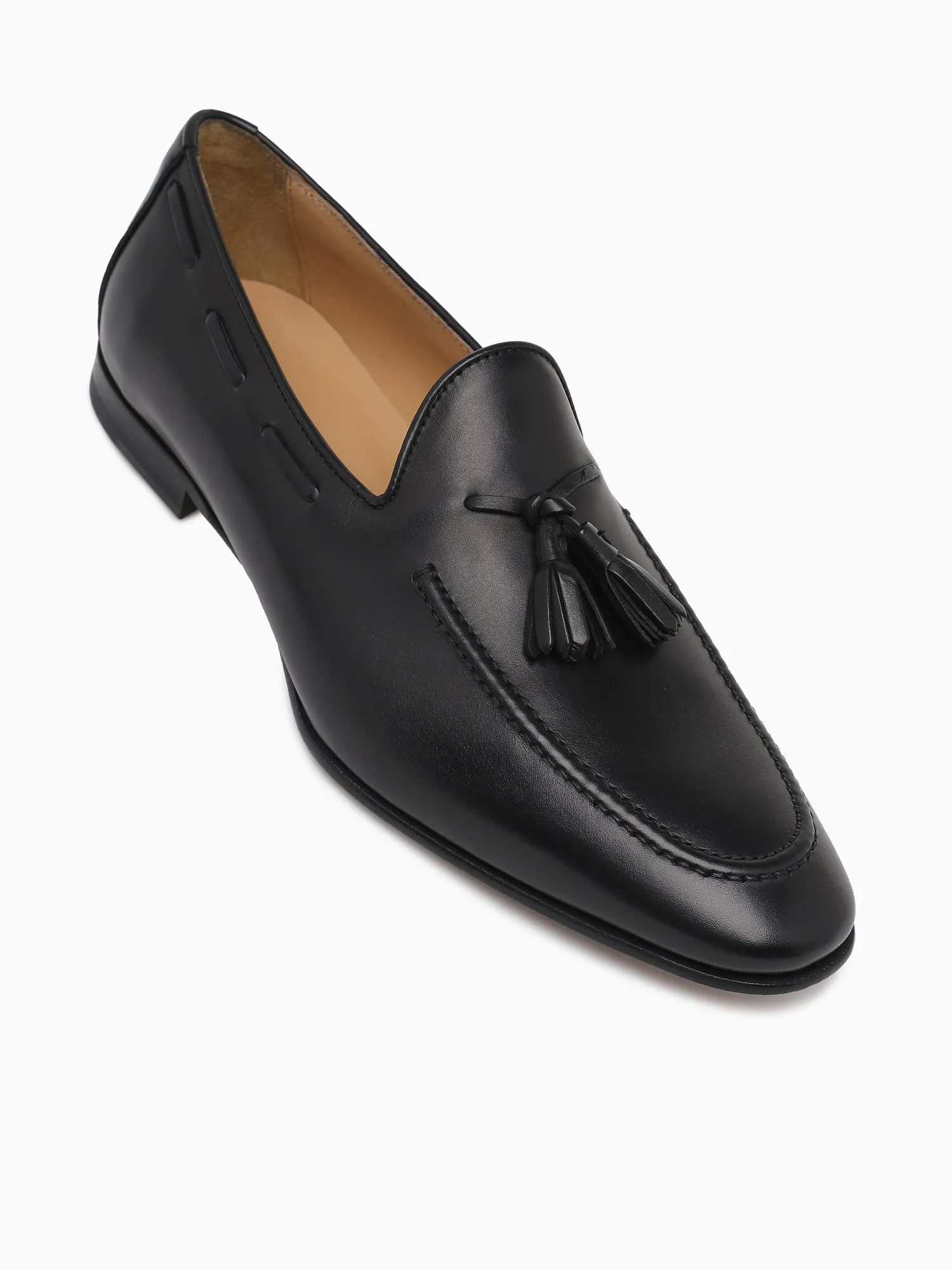 Mack Nero Butterly Loafers With A Buckle