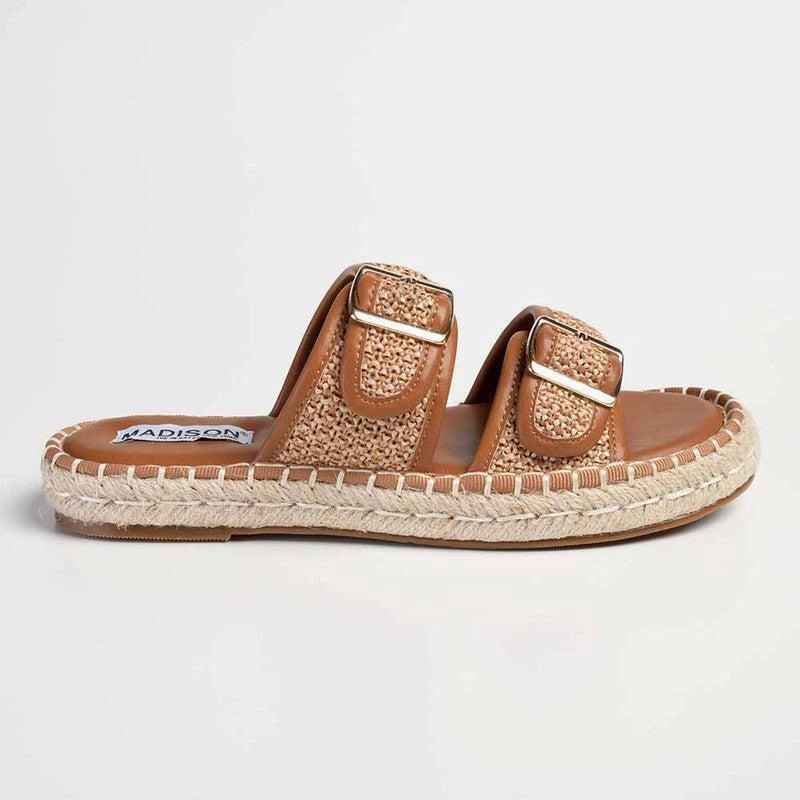 Madison Loyalty Espadrille Mule - Tan Slip On Waterproof Sneakers