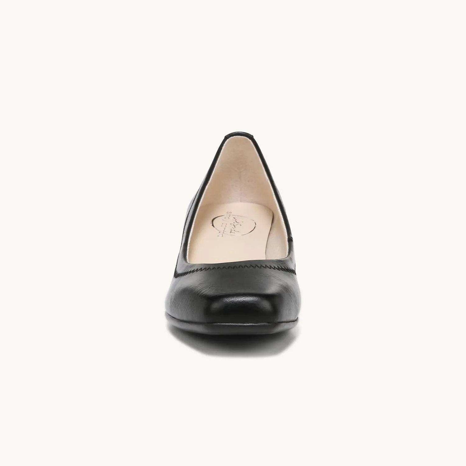 High Pointed Women's Groovy Wedge Slip On Shoes In Black