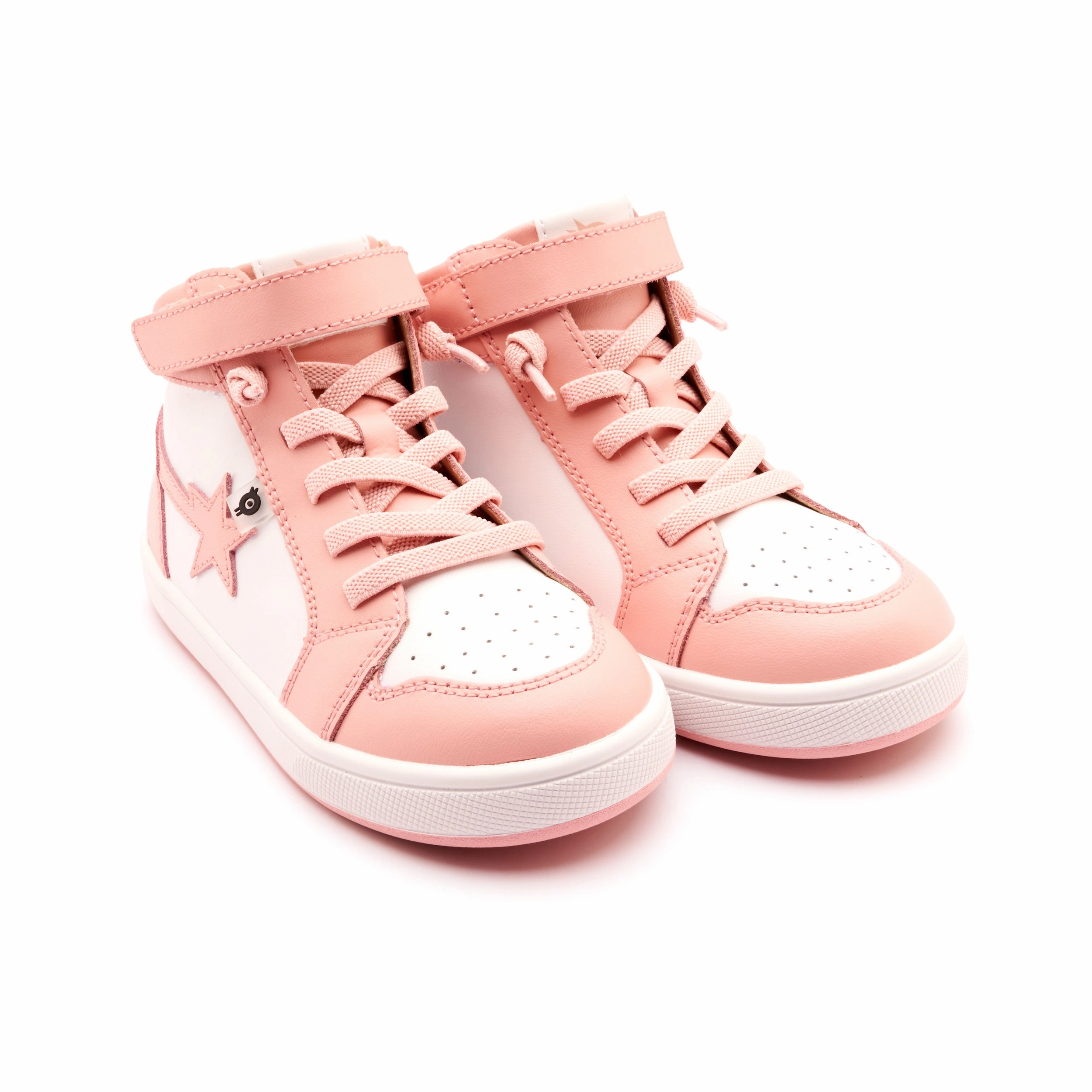 Old Soles Girl's Team Star Casual Shoes - Snow / Cipria / White Cipria Puma Racer Sneakers