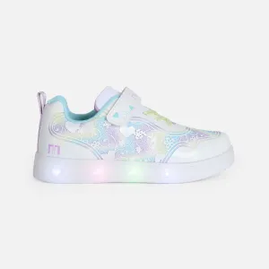 GIRLS LIGHT VELCRO SHOES Good Running Shoes For Trail And Road