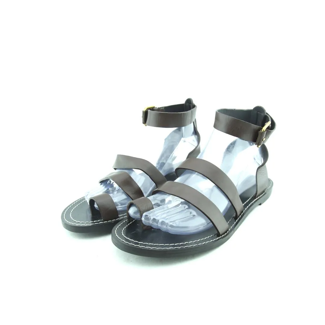 Scalloped Flat Shoes MASSIMO DUTTI  .