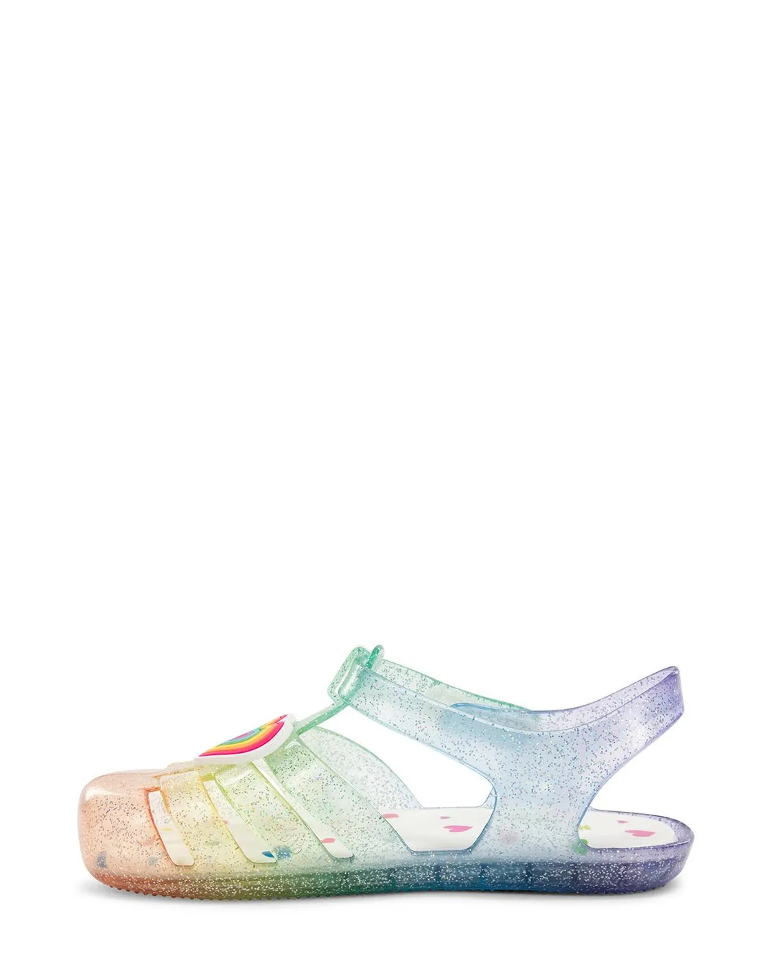 Kids Wonder Everglitter Heart Lighted Sandal - Multi Sandals With Thick Bottom