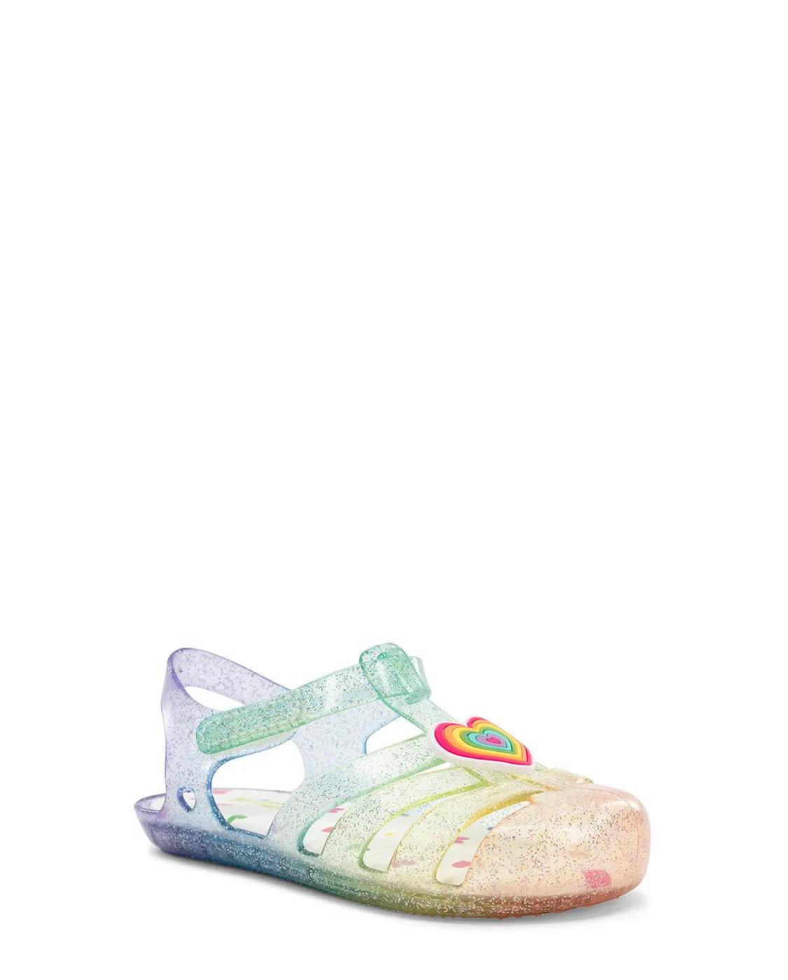 Kids Wonder Everglitter Heart Lighted Sandal - Multi Sandals Hotel Cancun