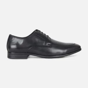 Brown Leather MEN DRESS LACE-UP SHOES