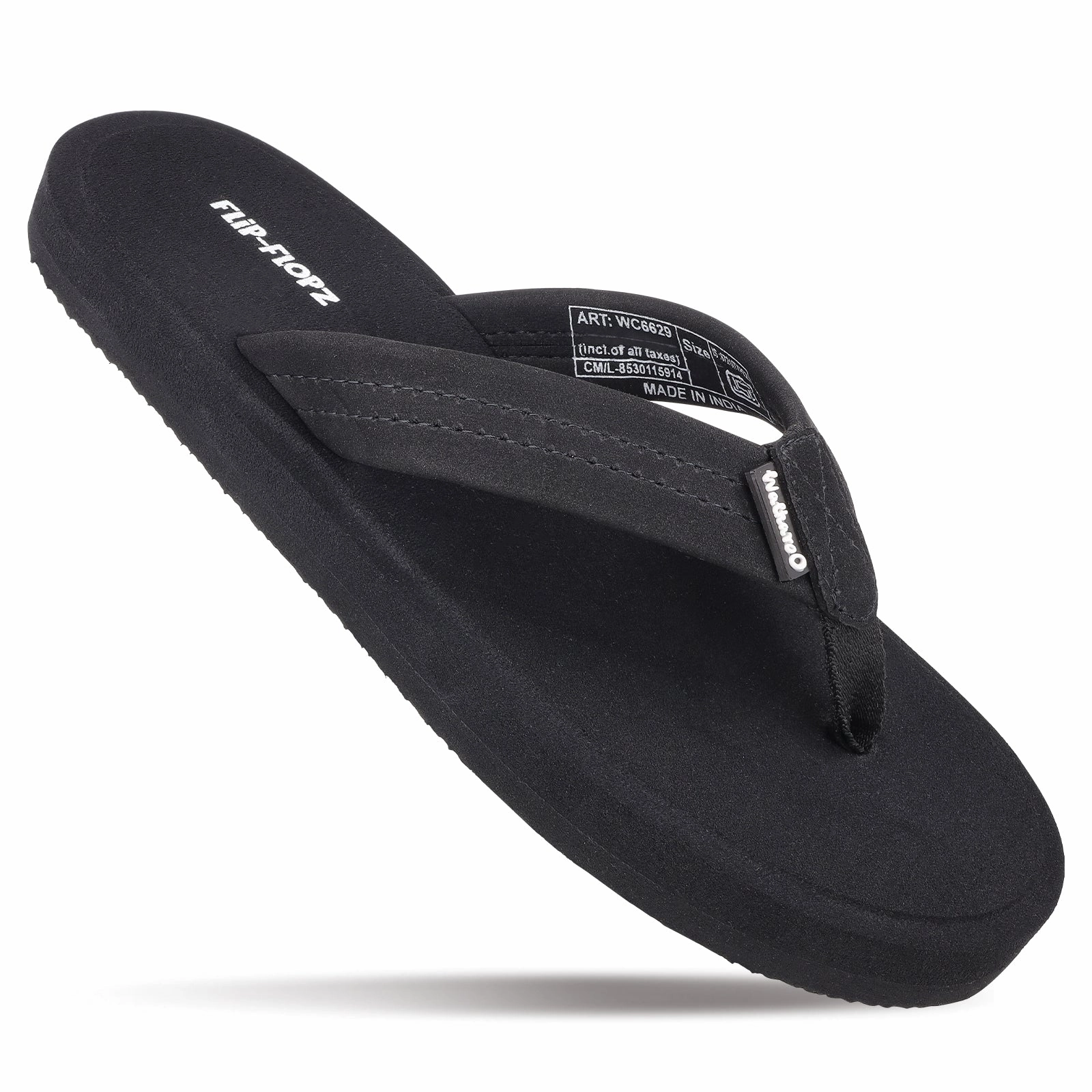 Slip On Go Walk Men's Flip-Flop Slippers - WC6629 Black