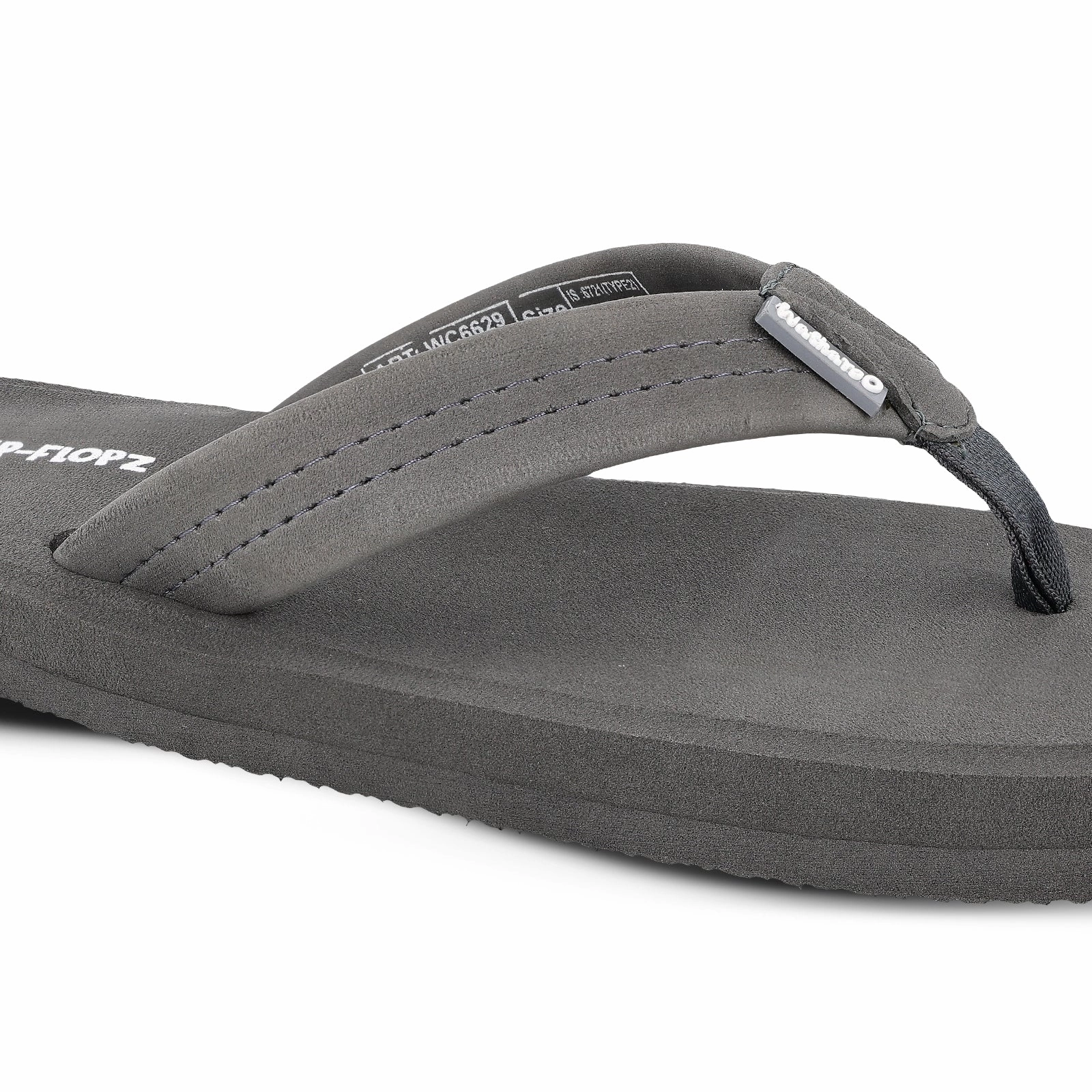 Best Slip-on Men's Flip-Flop Slippers - WC6629 Grey