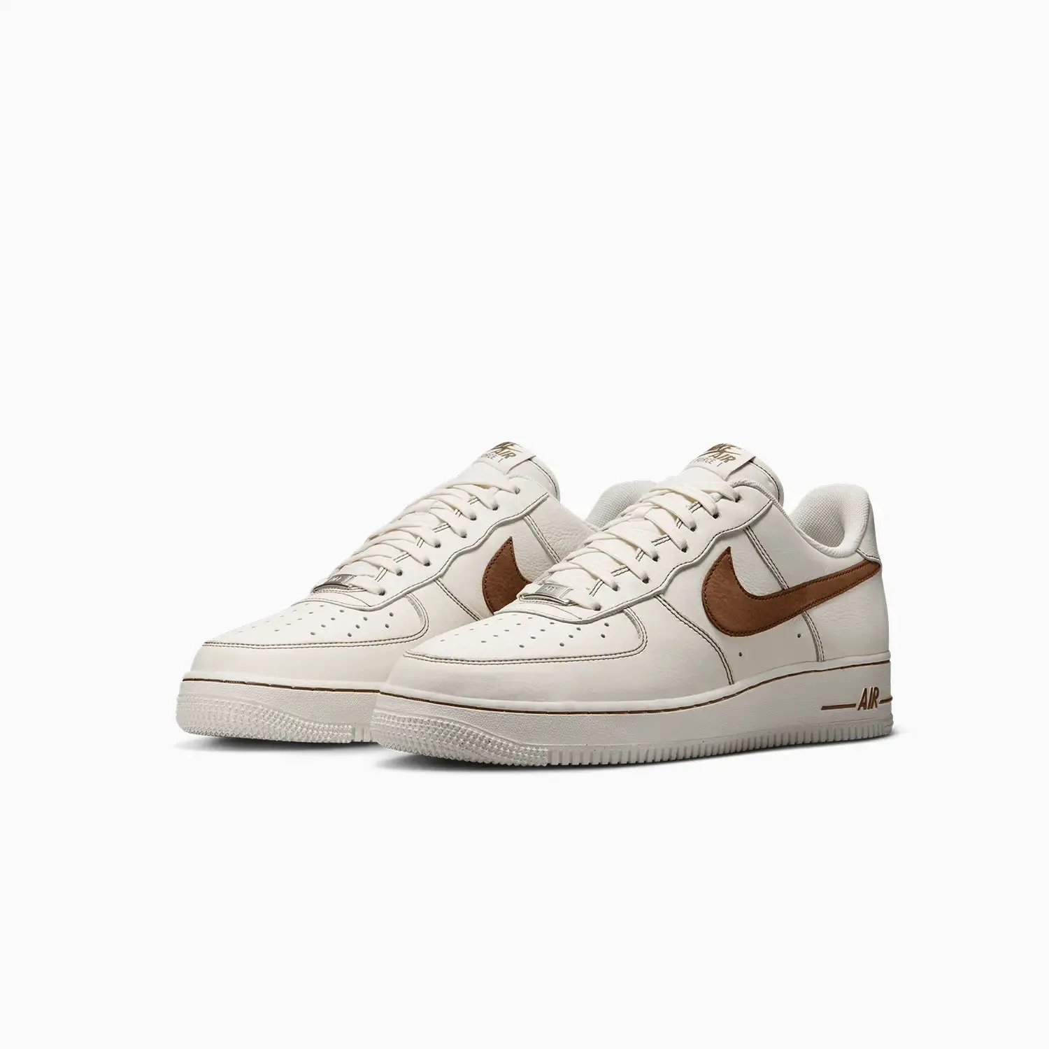 Men's Air Force 1 07 LV8 "Ivory Saddle Brown" Water Shoes Nike