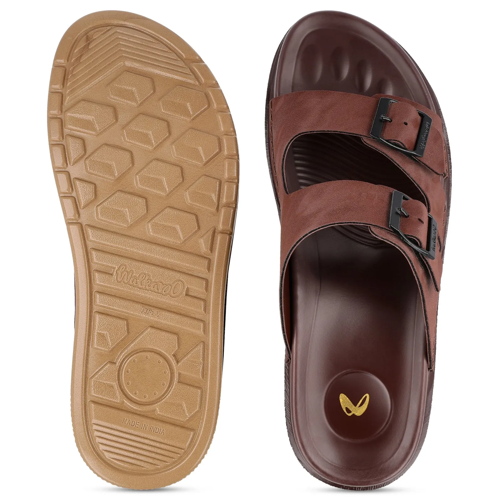 Lace Up Wedge Sandals Men's Daily Wear Comfort Sandals - WGP53205 Brown