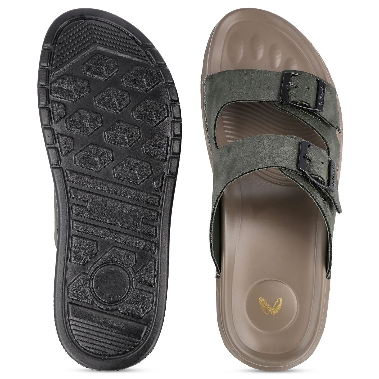 Dior Sandals Men's Daily Wear Comfort Sandals - WGP53205 Olive