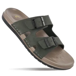 Men's Daily Wear Comfort Sandals - WGP53205 Olive Sandals Brands