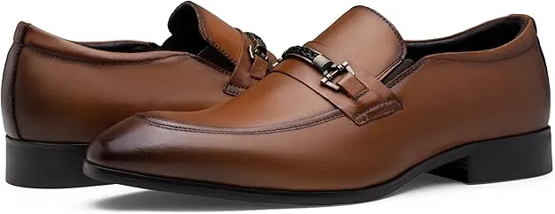 Loafers Seafood Grill Menu Men's Dress Shoes Premium Leather Penny Loafers for Men Slip-On Formal Dress Loafers for Men