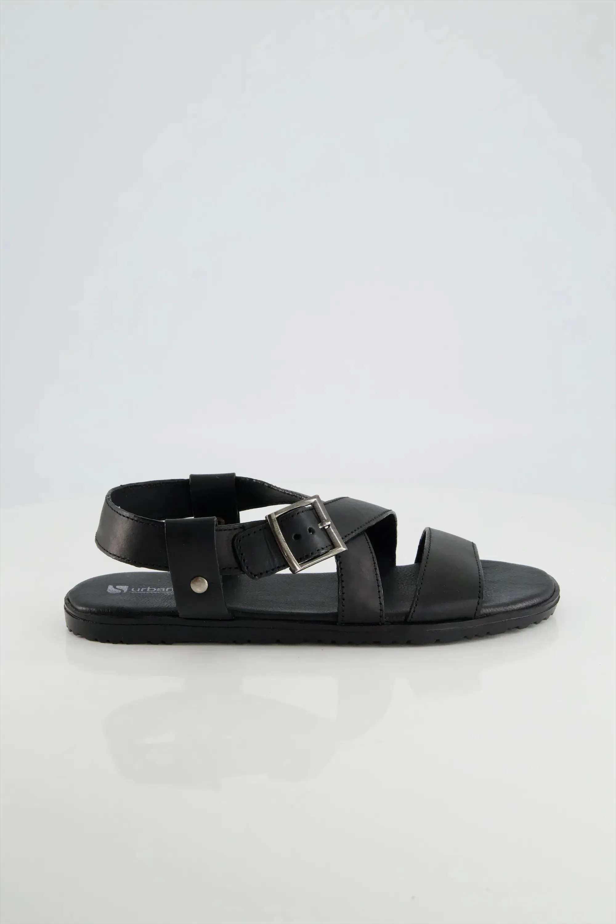 Leather Slide Sandals Men's Sandals US-WN-4303