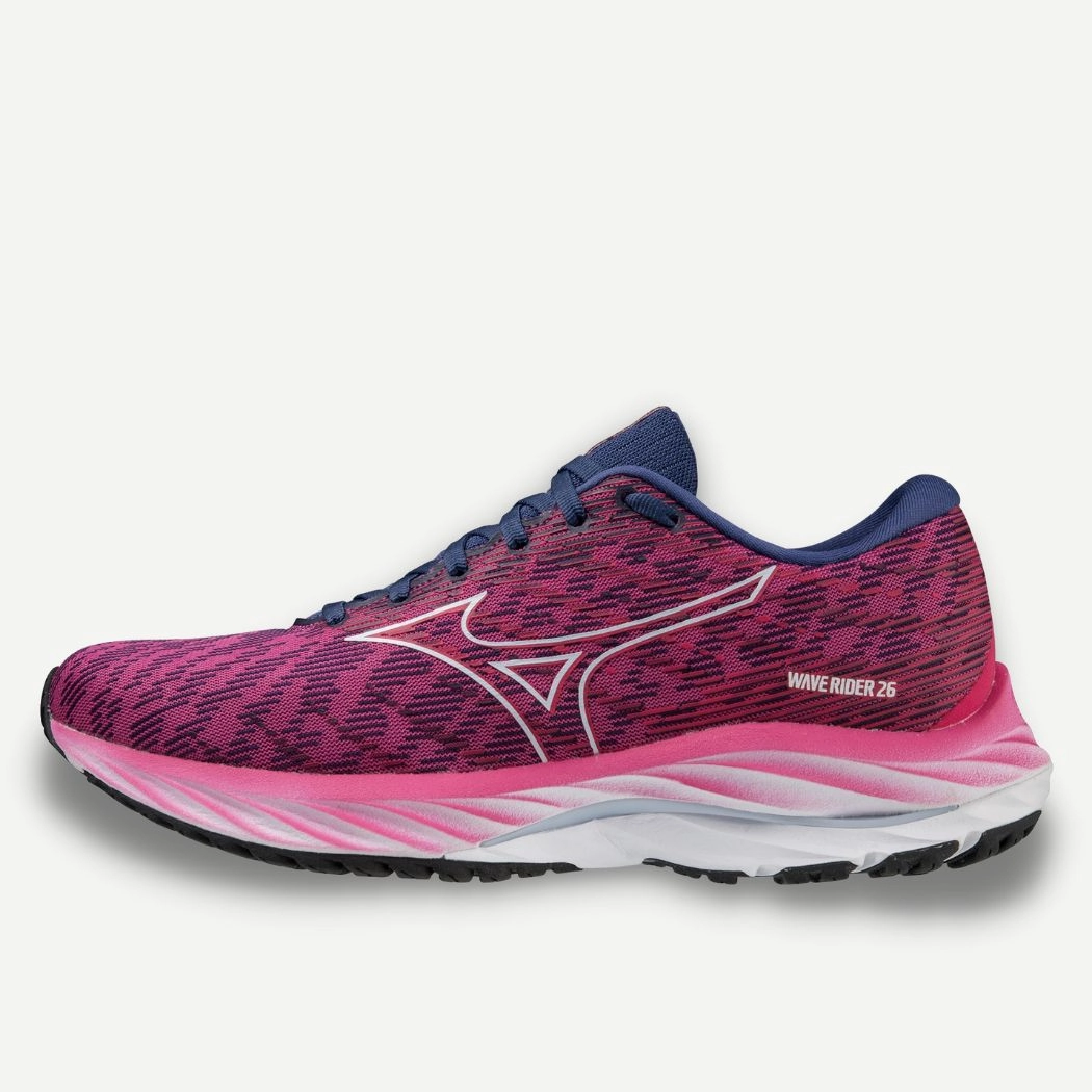 mizuno Wave Rider 26 Women's Running Shoes Reebok Flexagon Force 3 Wide 4e Training Shoes