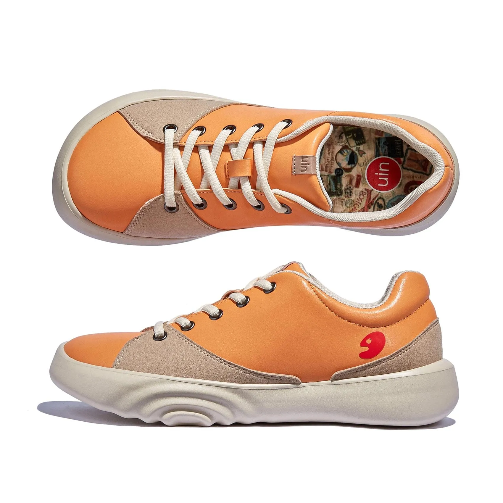 Mock Orange Denia I Women Sneakers Walk