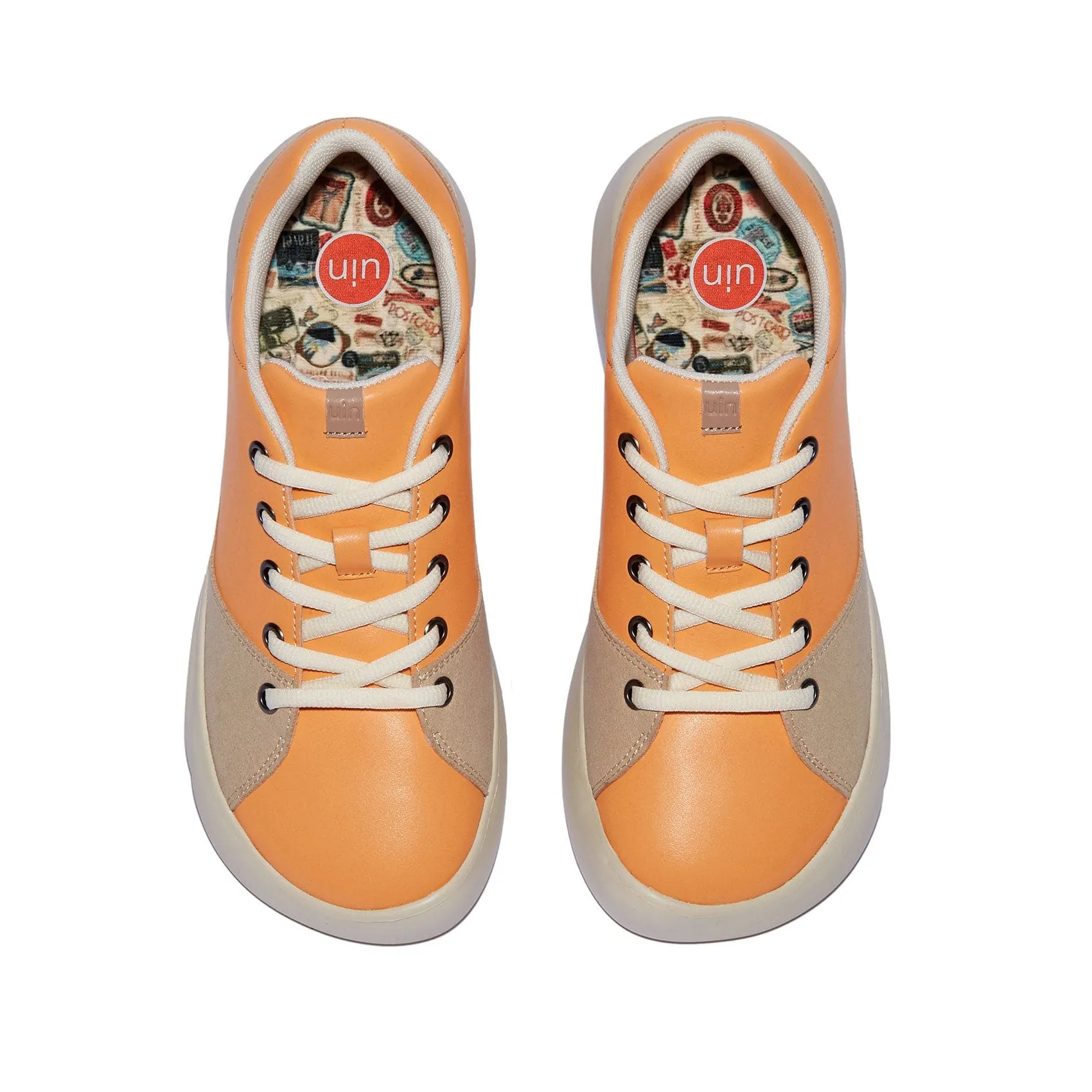 4 Sneakers Mock Orange Denia I Women