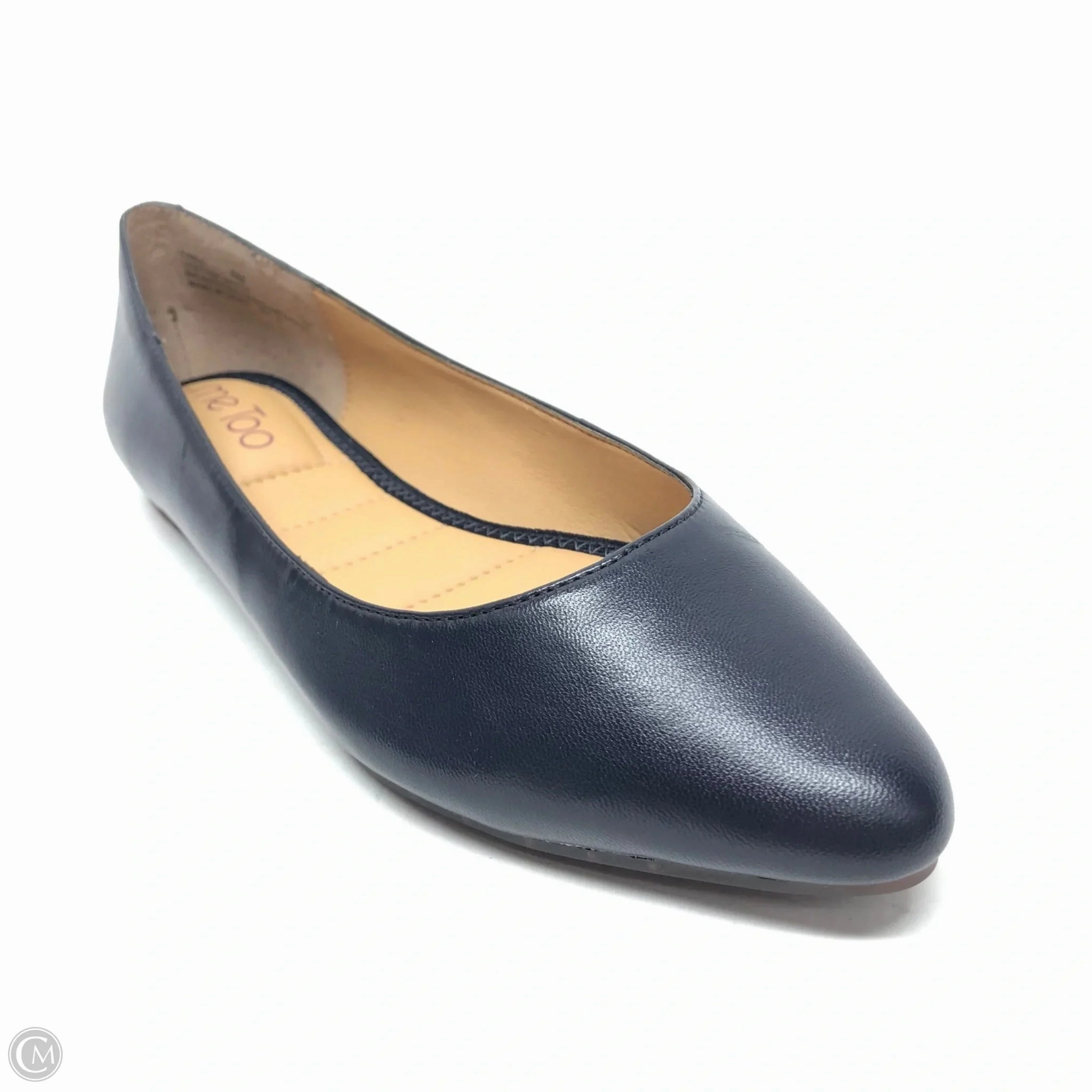 Sprint Trainer Shoes Shoes Flats By Me Too In Navy, Size: 6