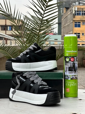 Naked Wolfe kids Sneakers  Panda Colorway (Black/White) J&m Sneakers