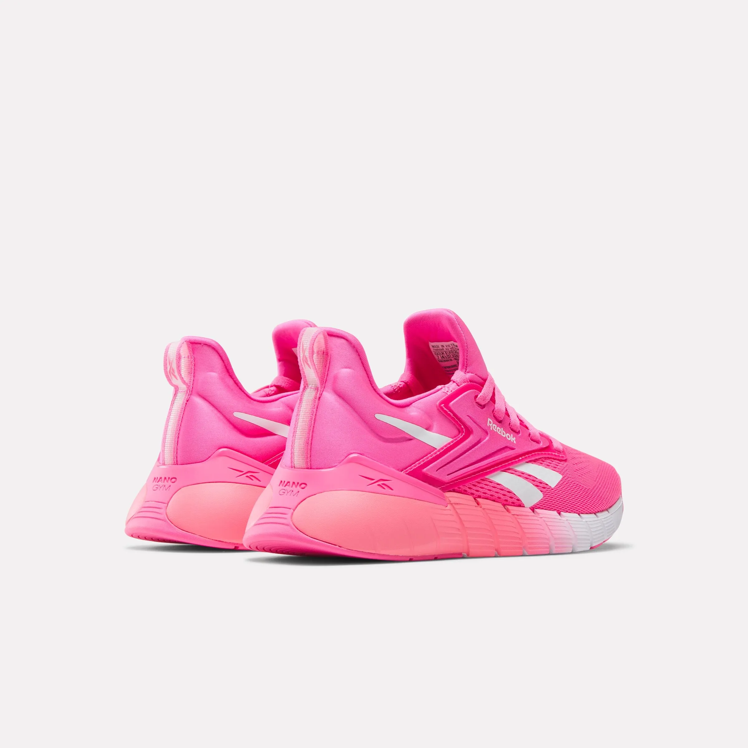 Nano Gym Atomic Pink/White Crane Cross Trainer Shoes